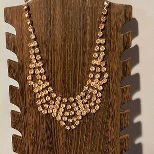 3/$18 NWOT Rhinestone Necklace - Lot 633